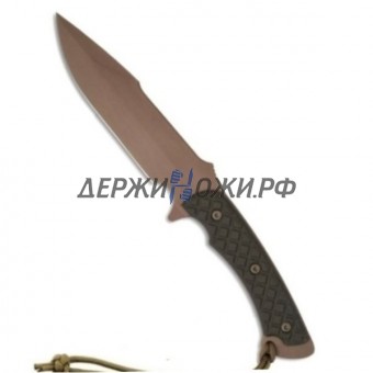 Нож Horkos FDE Blade, Green Micarta, Coyote Tan Sheath Spartan Blades SB/4DEGRNLTNR